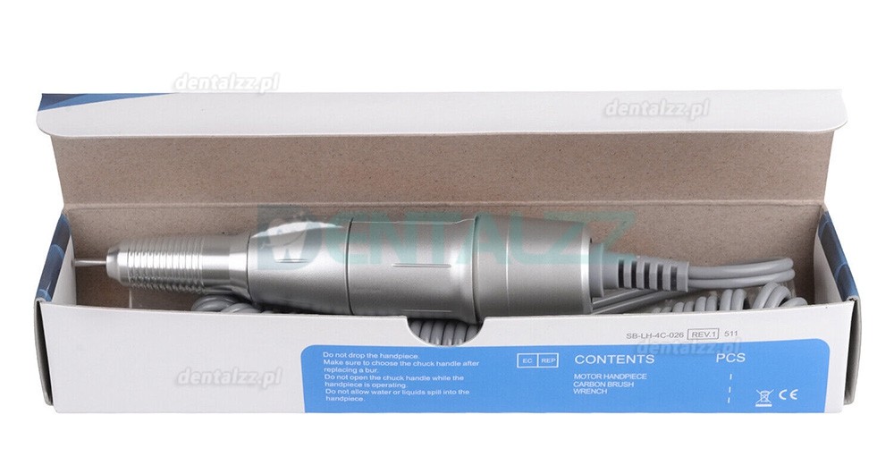 STRONG 120II Mikrosilnik Stomatologiczny 35000 obr./min Uchwyt 2.35 mm